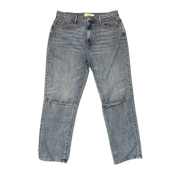 Hidden Denim - Hidden - Los Angeles Open Knee Medium Wash Mom Jeans Size 31
